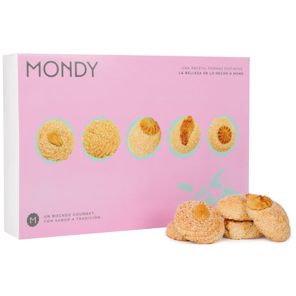 Mondy - Pastas de Almendras - Caja 400g